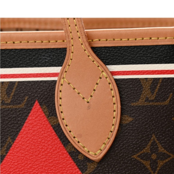 LOUIS VUITTON Monogram Game On Neverfull MM - Picture 9 of 14